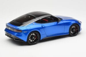 Nissan Fairlady Z Z35 Bayside Mėlynas GT Spirit 1:18 GT387 Derva - nuotrauka 2 iš 6