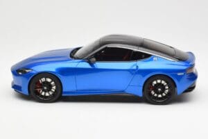 Nissan Fairlady Z Z35 Bayside Mėlynas GT Spirit 1:18 GT387 Derva - nuotrauka 3 iš 6