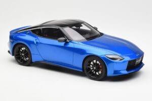 Nissan Fairlady Z Z35 Bayside Mėlynas GT Spirit 1:18 GT387 Derva - nuotrauka 4 iš 6