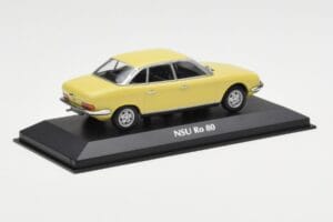 NSU Ro 80 Geltonas Minichamps 1:43 940015400 Metalas - nuotrauka 2 iš 4