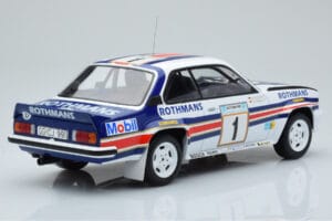 Opel Ascona 400 Rothmans #1 W. Rohrl / C. Geistdorfer Rally Acropolis 1982 IXO 1:18 18RMC097A Metalas - nuotrauka 2 iš 6