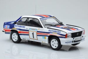 Opel Ascona 400 Rothmans #1 W. Rohrl / C. Geistdorfer Rally Acropolis 1982 IXO 1:18 18RMC097A Metalas - nuotrauka 4 iš 6