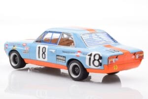 Opel Commodore A Steinmetz Gulf #18 Joossens / Byttebier 24 Hours of Spa 1971 Minichamps 1:18 155714618 Metalas - nuotrauka 5 iš 6