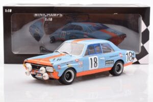 Opel Commodore A Steinmetz Gulf #18 Joossens / Byttebier 24 Hours of Spa 1971 Minichamps 1:18 155714618 Metalas - nuotrauka 6 iš 6