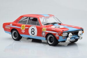 Opel Commodore A Steinmetz #8 Tuerlinx / T. Pilette 24 Hours of Spa 1972 Minichamps 1:18 155724608 Metalas - nuotrauka 4 iš 6