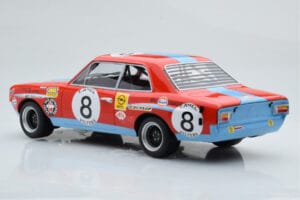 Opel Commodore A Steinmetz #8 Tuerlinx / T. Pilette 24 Hours of Spa 1972 Minichamps 1:18 155724608 Metalas - nuotrauka 5 iš 6