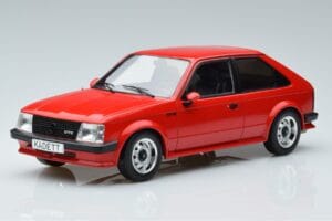 Opel Kadett D GTE Raudonas MCG 1:18 MCG18269 Metalas