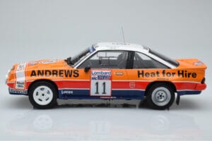 Opel Manta 400 #11 R. Brookes / M. Broad RAC Rally 1985 IXO 1:18 18RMC099 Metalas - nuotrauka 3 iš 6
