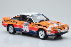 Opel Manta 400 #11 R. Brookes / M. Broad RAC Rally 1985 IXO 1:18 18RMC099 Metalas - nuotrauka 4 iš 6
