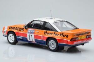 Opel Manta 400 #11 R. Brookes / M. Broad RAC Rally 1985 IXO 1:18 18RMC099 Metalas - nuotrauka 5 iš 6