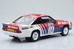 Opel Manta 400 #14 J. McRae / I. Grindrod RAC Rally 1985 IXO 1:18 18RMC098 Metalas - nuotrauka 2 iš 6
