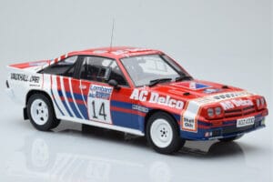 Opel Manta 400 #14 J. McRae / I. Grindrod RAC Rally 1985 IXO 1:18 18RMC098 Metalas - nuotrauka 4 iš 6