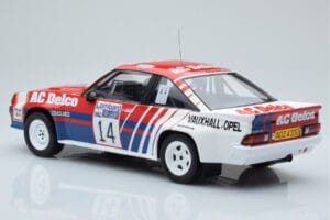 Opel Manta 400 #14 J. McRae / I. Grindrod RAC Rally 1985 IXO 1:18 18RMC098 Metalas - nuotrauka 5 iš 6
