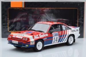 Opel Manta 400 #14 J. McRae / I. Grindrod RAC Rally 1985 IXO 1:18 18RMC098 Metalas - nuotrauka 6 iš 6