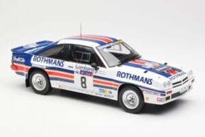 Opel Manta 400 Rothmans #8 J. McRae / I. Grindrod Lombard RAC Rally 1983 IXO 1:18 18RMC038A Metalas - nuotrauka 4 iš 6