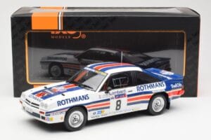 Opel Manta 400 Rothmans #8 J. McRae / I. Grindrod Lombard RAC Rally 1983 IXO 1:18 18RMC038A Metalas - nuotrauka 6 iš 6