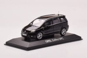 Opel Zafira B OPC Juodas Minichamps 1:43 1799622 Metalas - nuotrauka 2 iš 4