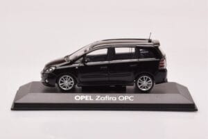 Opel Zafira B OPC Juodas Minichamps 1:43