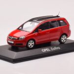 Opel Zafira B OPC Raudonas Minichamps 1:43 - image 2 of 4