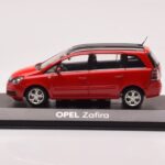 Opel Zafira B OPC Raudonas Minichamps 1:43
