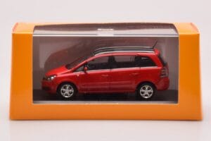 Opel Zafira B OPC Raudonas Minichamps 1:43 400045300 Metalas - nuotrauka 4 iš 4