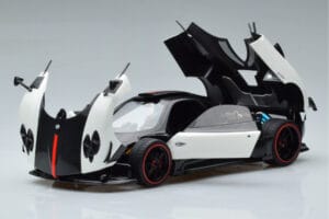 Pagani Zonda Cinque Baltas Benny Almost Real 1:18 850601001 Metalas - nuotrauka 2 iš 12