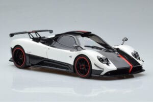 Pagani Zonda Cinque Baltas Benny Almost Real 1:18 850601001 Metalas - nuotrauka 6 iš 12