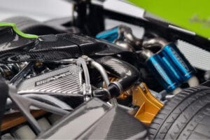 Pagani Zonda Cinque Žalias Firenze Almost Real 1:18 850602001 Metalas - nuotrauka 11 iš 15