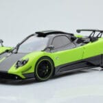 Pagani Zonda Cinque Žalias Firenze Almost Real 1:18