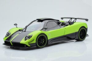 Pagani Zonda Cinque Žalias Firenze Almost Real 1:18
