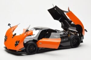 Pagani Zonda F Oranžinis St Tropez Almost Real 1:18 850409001 Metalas - nuotrauka 2 iš 8