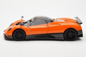 Pagani Zonda F Oranžinis St Tropez Almost Real 1:18 850409001 Metalas - nuotrauka 4 iš 8
