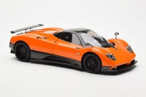 Pagani Zonda F Oranžinis St Tropez Almost Real 1:18 850409001 Metalas - nuotrauka 6 iš 8