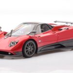Pagani Zonda F Raudonas Monza Almost Real 1:18