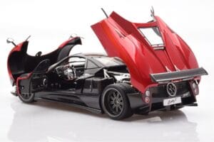Pagani Zonda F Raudonas Monza Almost Real 1:18 850406001 Metalas - nuotrauka 5 iš 8