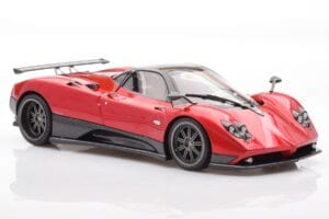 Pagani Zonda F Raudonas Monza Almost Real 1:18 850406001 Metalas - nuotrauka 6 iš 8