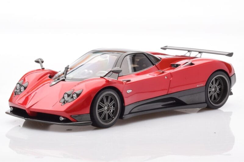 Pagani Zonda F Raudonas Monza Almost Real 1:18