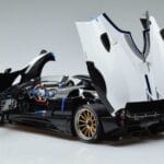 Pagani Zonda HP Barchetta Carbon Fiber Baltas LCD 1:18 LCD18009 WH Metalas - image 7 of 9