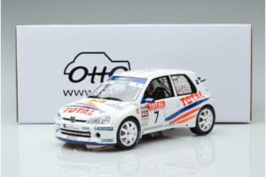 Peugeot 106 Maxi Rally D'Antibes 2000 Otto 1:18 OT947 Derva - nuotrauka 6 iš 6