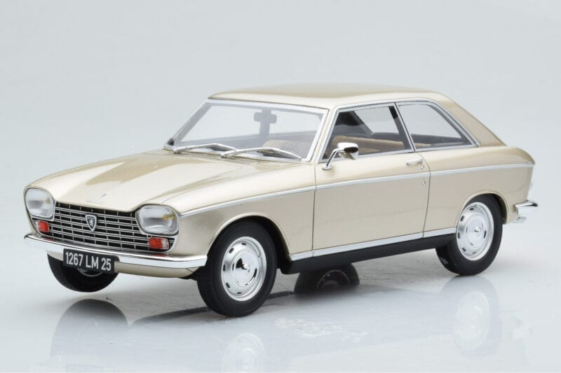 Peugeot 204 Coupe Smėlio Otto 1:18