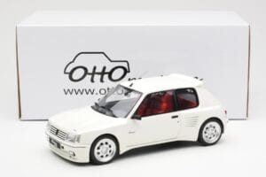 Peugeot 205 Dimma Baltas Otto 1:18 OT681 Derva - nuotrauka 6 iš 6