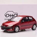 Peugeot 206 S16 Raudonas Otto 1:18 - image 6 of 6