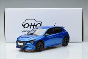 Peugeot 208 GT Line Mėlynas Otto 1:18 OT392 Derva - nuotrauka 6 iš 6