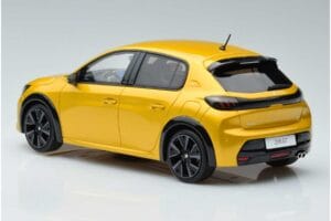 Peugeot 208 GT Line Geltonas Otto 1:18 OT930 Derva - nuotrauka 5 iš 6