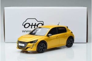 Peugeot 208 GT Line Geltonas Otto 1:18 OT930 Derva - nuotrauka 6 iš 6