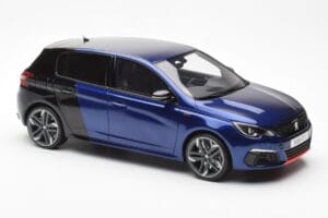 Peugeot 308 GTI Magnetic Mėlynas Juodas Otto 1:18 OT922 Derva - nuotrauka 4 iš 6