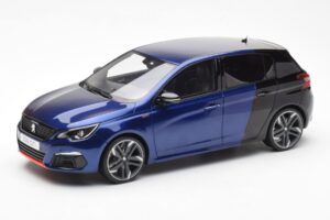 Peugeot 308 GTI Magnetic Mėlynas Juodas Otto 1:18