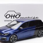 Peugeot 308 GTI Magnetic Mėlynas Juodas Otto 1:18 - image 6 of 6