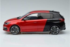 Peugeot 308 T9 GTI Raudonas Otto 1:18 OT368 Derva - nuotrauka 3 iš 6