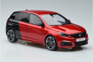 Peugeot 308 T9 GTI Raudonas Otto 1:18 OT368 Derva - nuotrauka 4 iš 6
